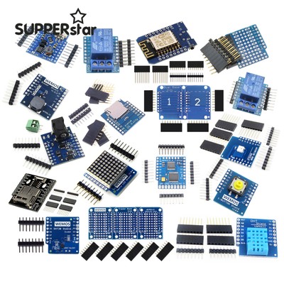 WeMos D1 Mini NodeMcu Lua ESP8266 Relay Shield Proto Board WiFi Module ASS