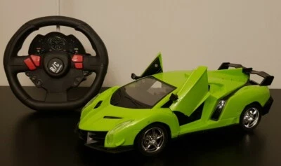 LAMBORGHINI VENENO REMOTE CONTROL CAR TOY DOORS OPEN FAST SPEED GIRLS BOYS TOYS