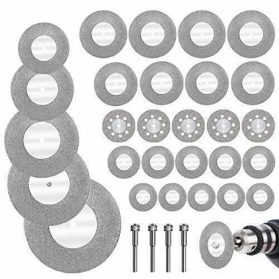 MARKENLOS 32 Set Dremel Trennscheibe Metall Diamantscheibe Dremel Diamant Trennsch DE