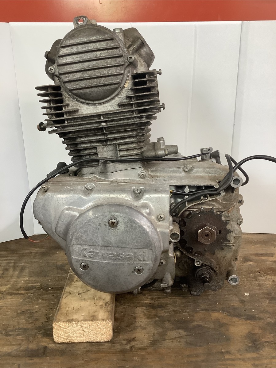 Kawasaki KZ250 Engine - 150 PSI - 3153 Miles Original Miles - Get