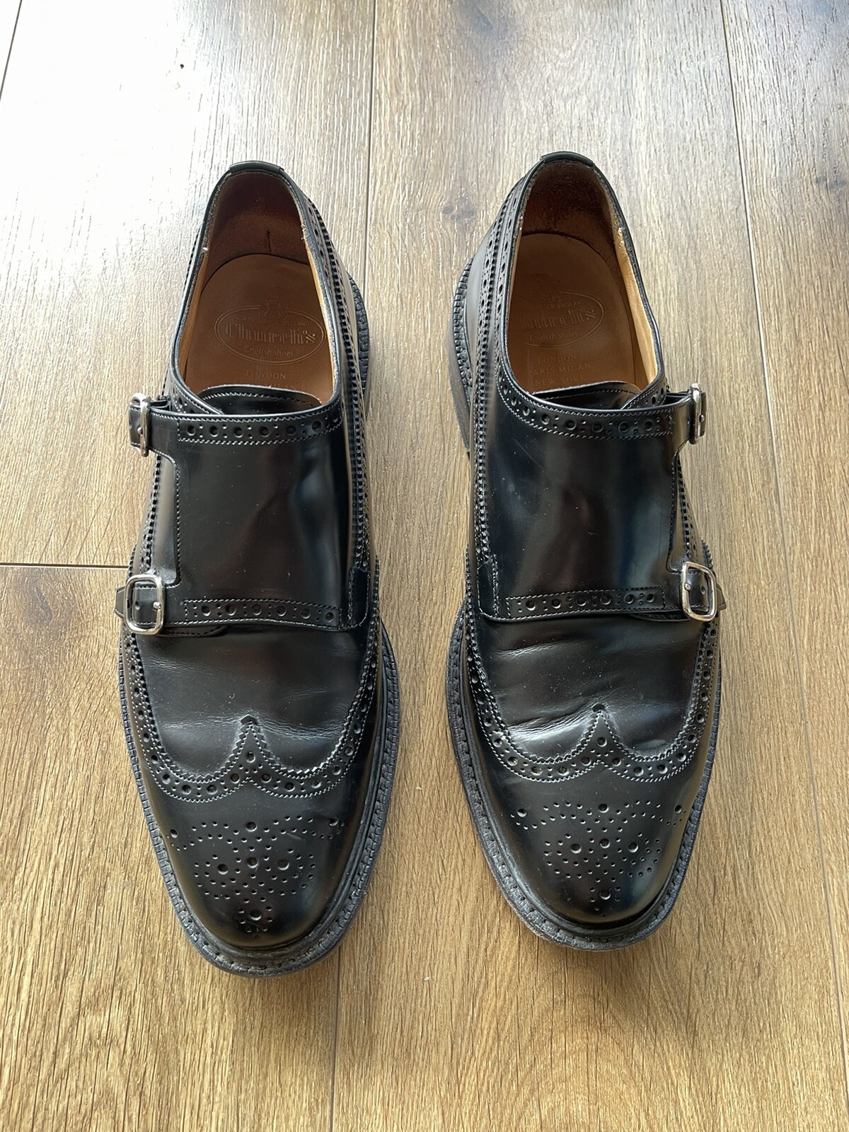 Church's English Shoes 'Monkton' Double Monkstrap Men’s 8UK image 4