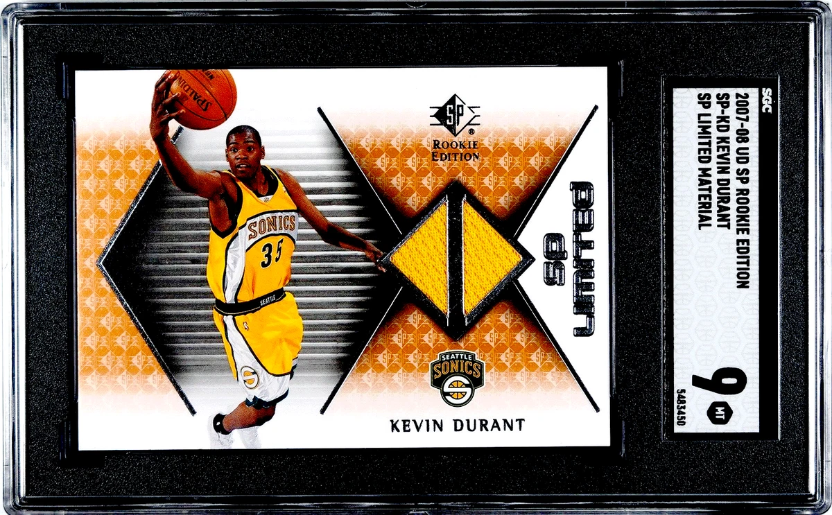 Kevin Durant Basketball Trading Cards Sports Memorabilia for sale