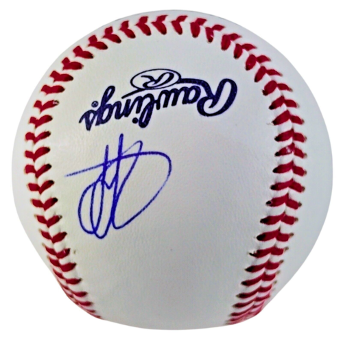 Johnathan Rodriguez Signed Baseball Cleveland Guardians Auto Proof Photo COA