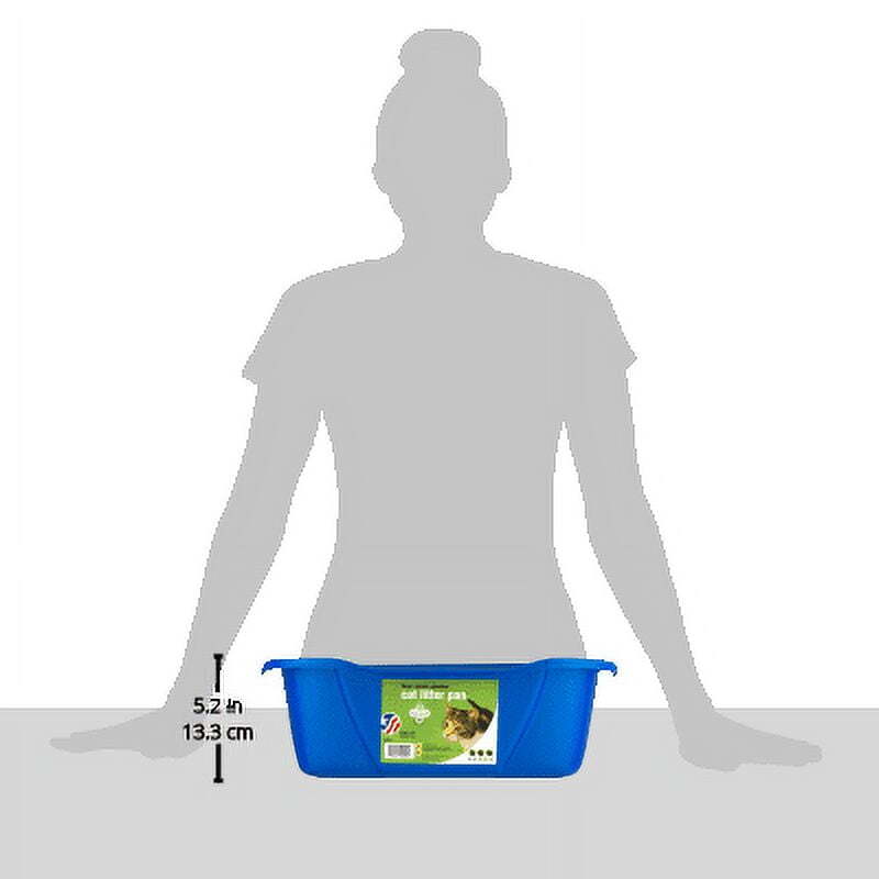 Van Ness Plastics Cat Litter Pan Blue Large eBay
