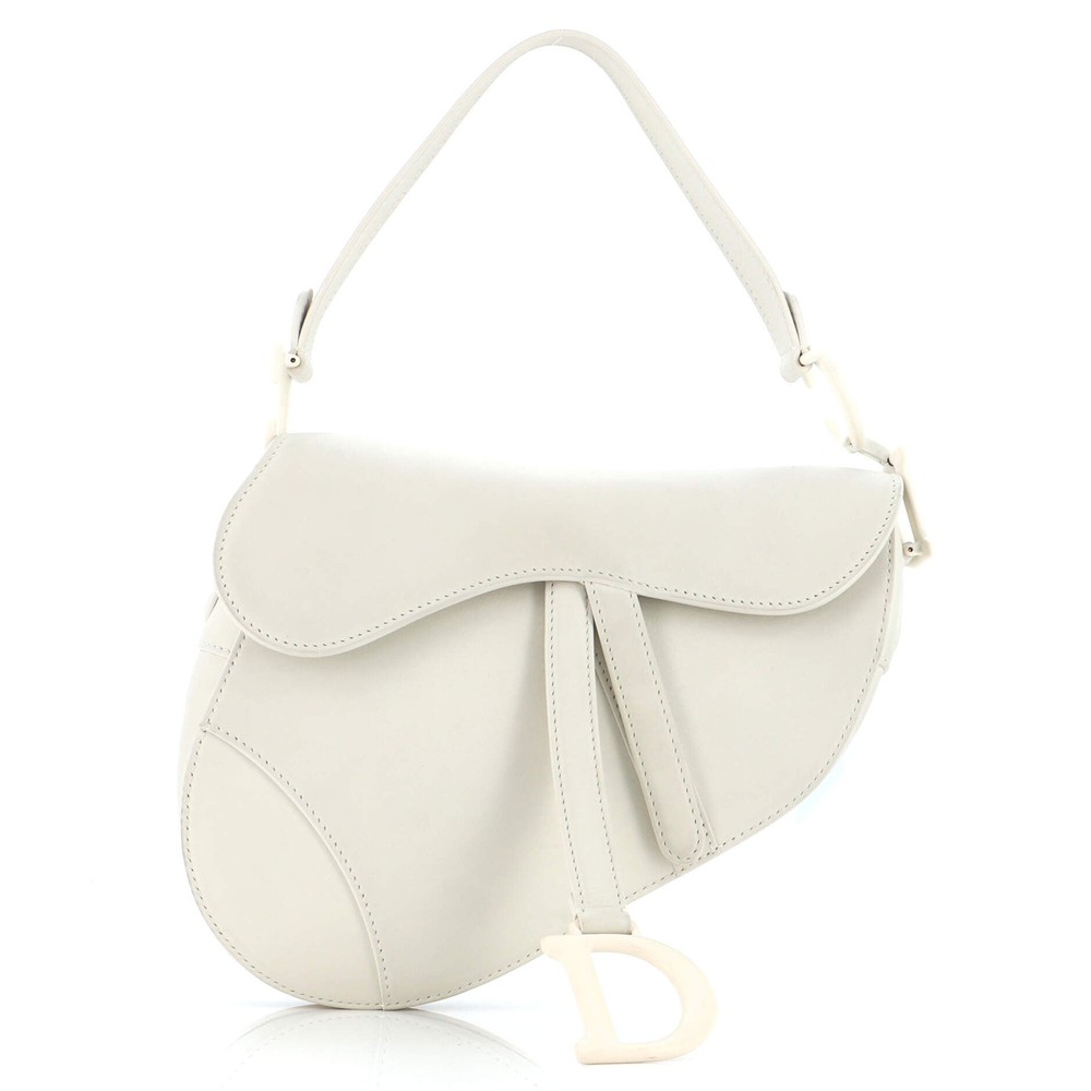 Christian Dior Ultra Matte Leather Medium Saddle Handbag