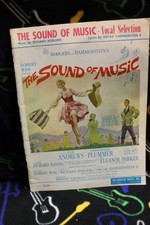 THE SOUND OF MUSIC Vocal Selection from Movie SHEET MUSIC SONG BOOK 32 Pages USA