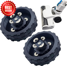 2 PCS Replacement Hart 20V Stick Vacuum Wheels Accessory HPSV50B HPSV50 HPSV01B