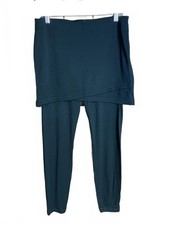 Cabi dark green skirted M leggings medium