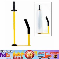 Stretch Film Dispenser Machine Pallet Wrap Dispenser Shrink Wrap Tool W/ Handle