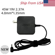Genuine 45W 19V 2.37A Adapter Laptop Charger For ASUS X442U X510U 4.0mm 1.35mm