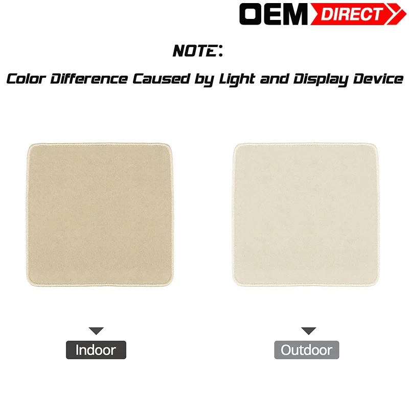 Juego completo de alfombrillas de nailon para BMW Serie 3 E46 98-06 2/4 puertas 4 piezas - beige Foto 3 de 4