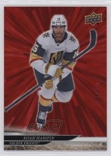 2024-25 Upper Deck Extended Series Outburst Red 13/25 Noah Hanifin #639 f6d