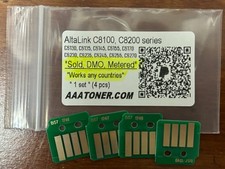4 Toner Chip for Xerox AltaLink C8200, C8230, C8235, C8245, C8255, C8270 Refill