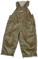 VTG 1999 BABY GAP Outdoor Softshell Jersey Lined Overall Bib Ski Pant 18-24M