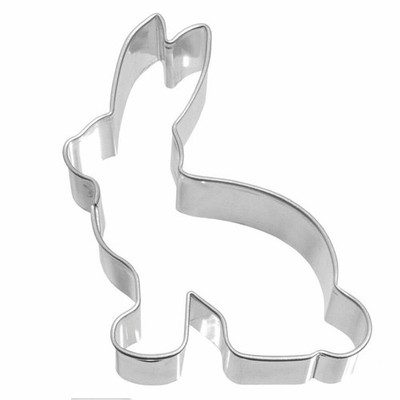 Birkmann Ausstechform Hase Sitzend Ausstecher Plätzchenform Keks Edelstahl 7 cm