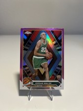 2023-24 Topps Chrome #189 Jordan Walsh Pink Refractors Rookie