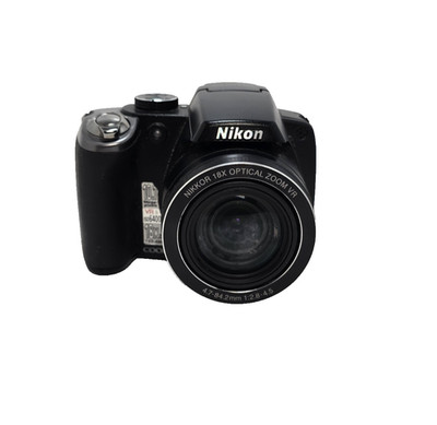 Nikon Coolpix P80 10.1MP 18x Optical Zoom VR Digital Camera - Tested Not Charger