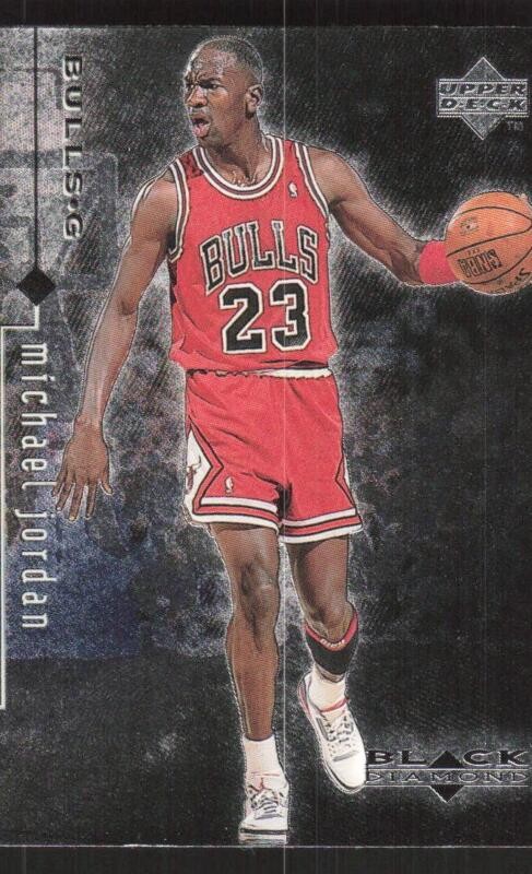 1998 UPPER DECK BLACK DIAMOND MICHAEL JORDAN 5 MINT BASKETBALL CHICAGO BULLS