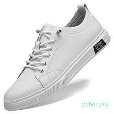 Mens Low Top Sneakers Casual Sports Athletic Skateboarding Casual Leather Shoes