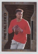 2021 Skybox Metal Universe Champions Metalized Rookies Copper Justin Fields 06i8