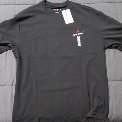 NEW NWT sz L Nike Air Jordan WOF Flight JP Japan Osaka Exclusive Black Tshirt