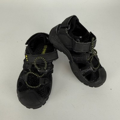 MAGELLAN OUTDOORS Waterproof Trail Hiking Sandals BLACK Boys TODDLER Size 8