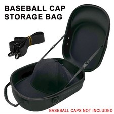 Hat Travel Case With Shoulder Strap Hard Baseball Hat Case Carrier Storage Bag