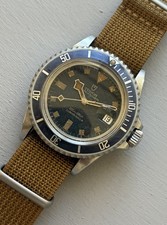 1970 Vintage Tudor SnowFlake 7021  Submariner with Date
