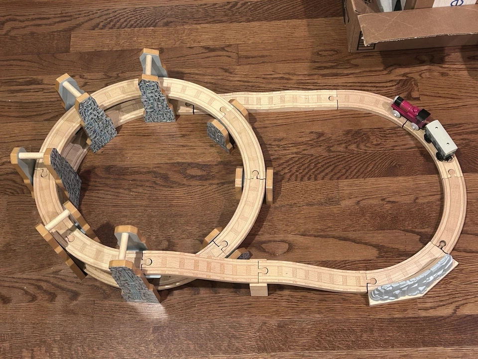 Thomas Wooden Railway Rheneas and the Roller Coaster Set - Image 2 of 4