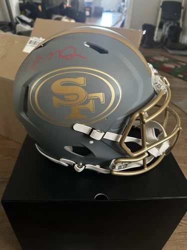 Joe Montana SanFrancisco 49ers Autographed SlateSpeed Authentic Helmet