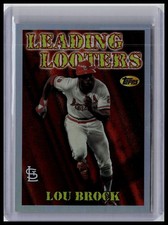 2023 Topps Archives Sb-22 Lou Brock 1997 Topps Seasons Best 2023 Topps Archives Sb-22 Lou Brock 1997 Topps Seasons Best