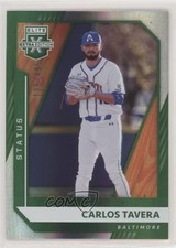 2021 Panini Elite Extra Edition Status Green 109/499 Carlos Tavera #137 0lt3