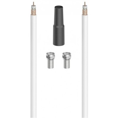 Hama SAT-Anschluss-Kit 100dB (10m)