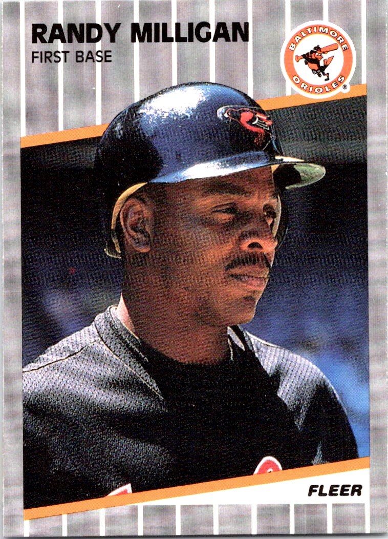 1989 Fleer Update - Randy Milligan #U-7 - Near Mint or Better