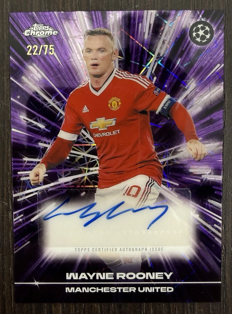 wayne rooney autograph products for sale | eBay