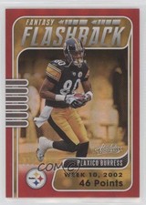 2020 Panini Absolute Fantasy Flashback Spectrum Red /100 Plaxico Burress 0zg6