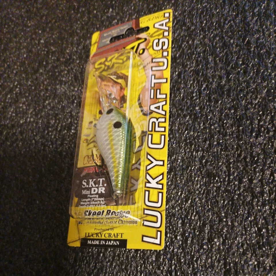 Lucky Craft Skeet Reese "SKT Mini DR" # Green Sexy 2" 50mm 3/8 oz 9,8g - Bild 2 von 4