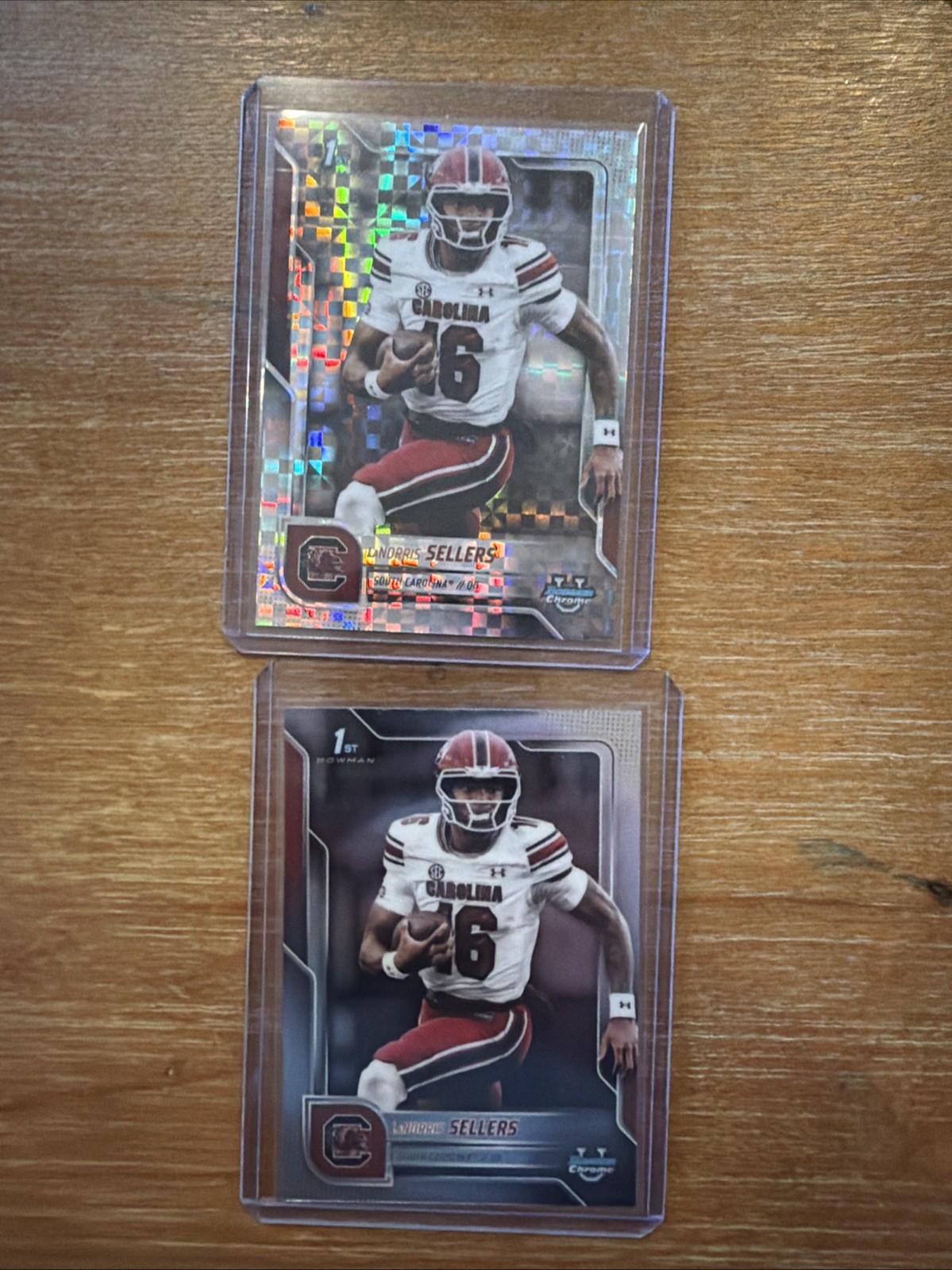 2025 Bowman U Chrome Lanorris Sellers 1st Bowman/Xfractor South Carolina