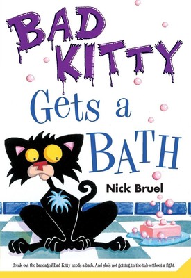 Bad Kitty Gets a Bath (paperback black-and-white edition) | Nick Bruel | Buch