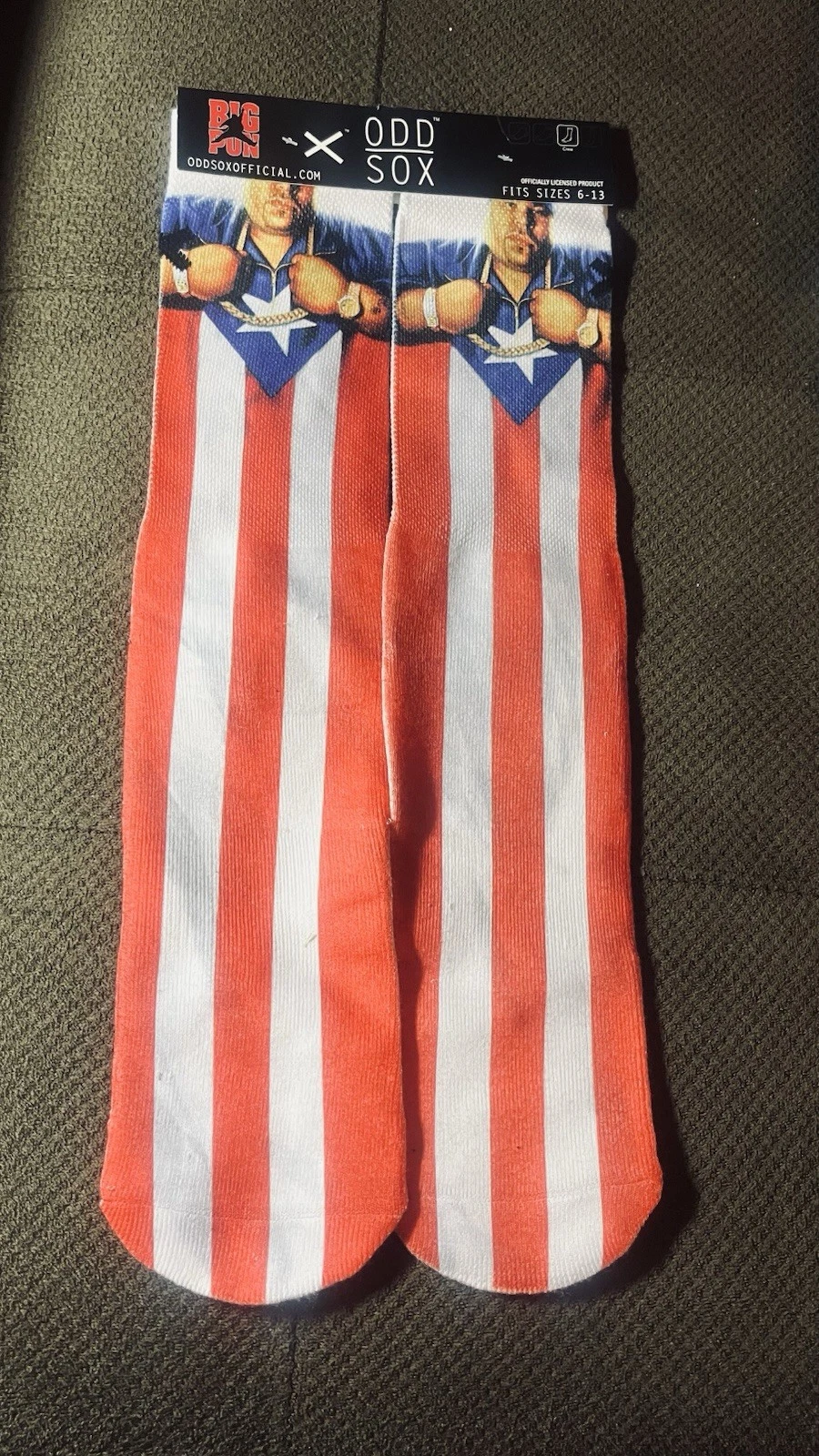 “BIG PUN” ODD SOX Puerto Rico PR Sz L 6-13 Bronx NY
