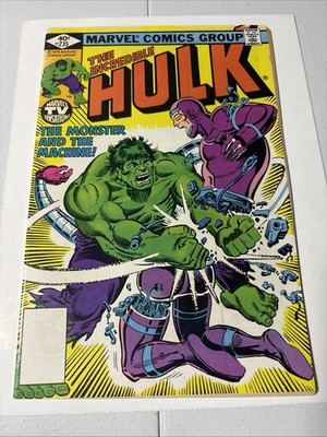 INCREDIBLE HULK # 235 MARVEL COMICS 1979 MACHINE MAN APPEARANCE