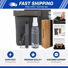 Boundless Audio Vinyl Record Cleaning Kit - 5-in-1 Brushes, Solution Bag