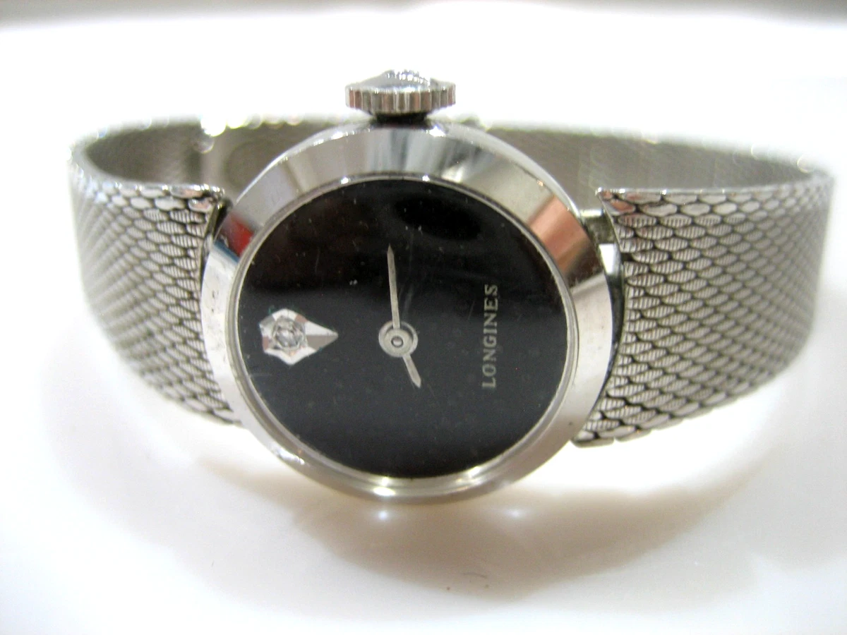 Longines, 10KGF  Swiss Made Mechanical White Gold Ladies Watch Women main image 2