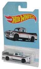 Hot Wheels 2017 White Black 63 Studebaker Champ 1010 Toy Truck