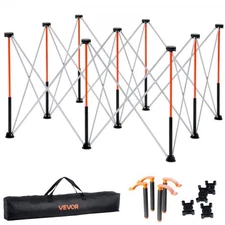 Portable Folding Workstand 4.15 x 4.15ft Collapsible Work Stand 3500lbs Capacity