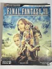 Final Fantasy XII Strategy Guide Playstation 2 w/Poster Attached By Bradygames