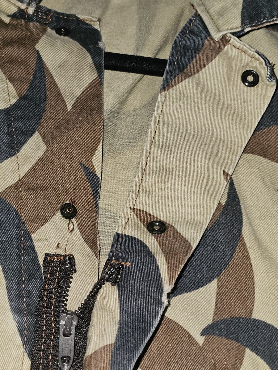 田中asat / tribal camouflage all in one Vintage ASAT Tribal Camo All In One Jumpsuit Coveralls L READ