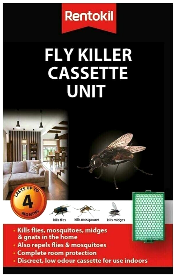 Rentokil Fly Killer Cassette Unit Kills Flies Mosquitoes Moth Pest Control New eBay