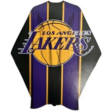 BARBER BEAUTY SALON SHAVE FACTORY HAIRCUTTING STYLING CAPE LOS ANGELES LA LAKERS
