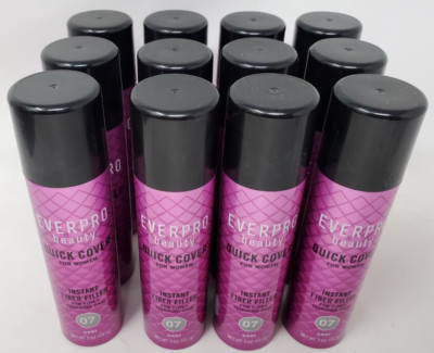 Everpro Beauty Quick Cover For Women ~ #07 Gray ~ Lot of 12 - 2 oz each